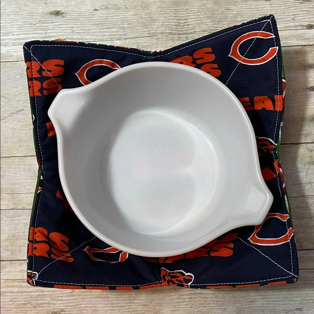 Microwave Bowl Cozy NFL Bears Reversible